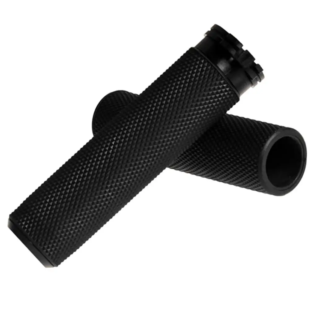 

1 Pair 1 inch 25mm Motorcycle Black Handle Bar Hand Grips for Harley XL883 1200 X48 Glide