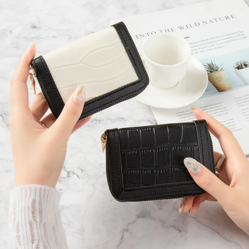 

Pu Leather Women Wallet Id Credit Card Holder Wallets Female Small Coin Purse Women Money Bag Mini Wallet Card Bag For Ladies