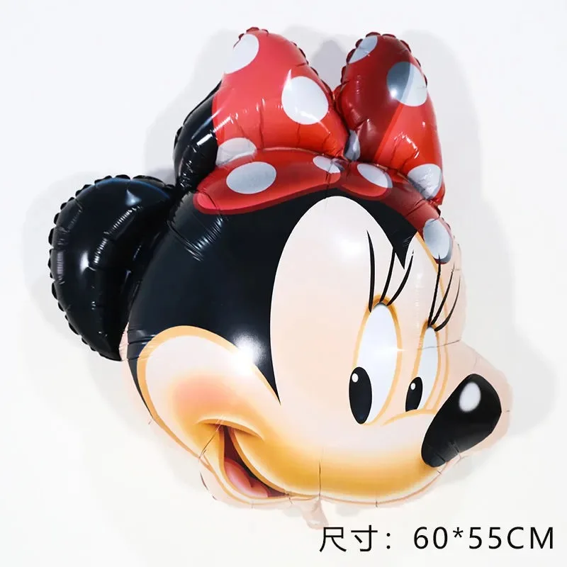 

Giant Mickey Minnie Mouse Aluminum Foil Balloon Babyshower Aluminum Foil Ballon Quality Happy Birthday Party Decoration Balloon