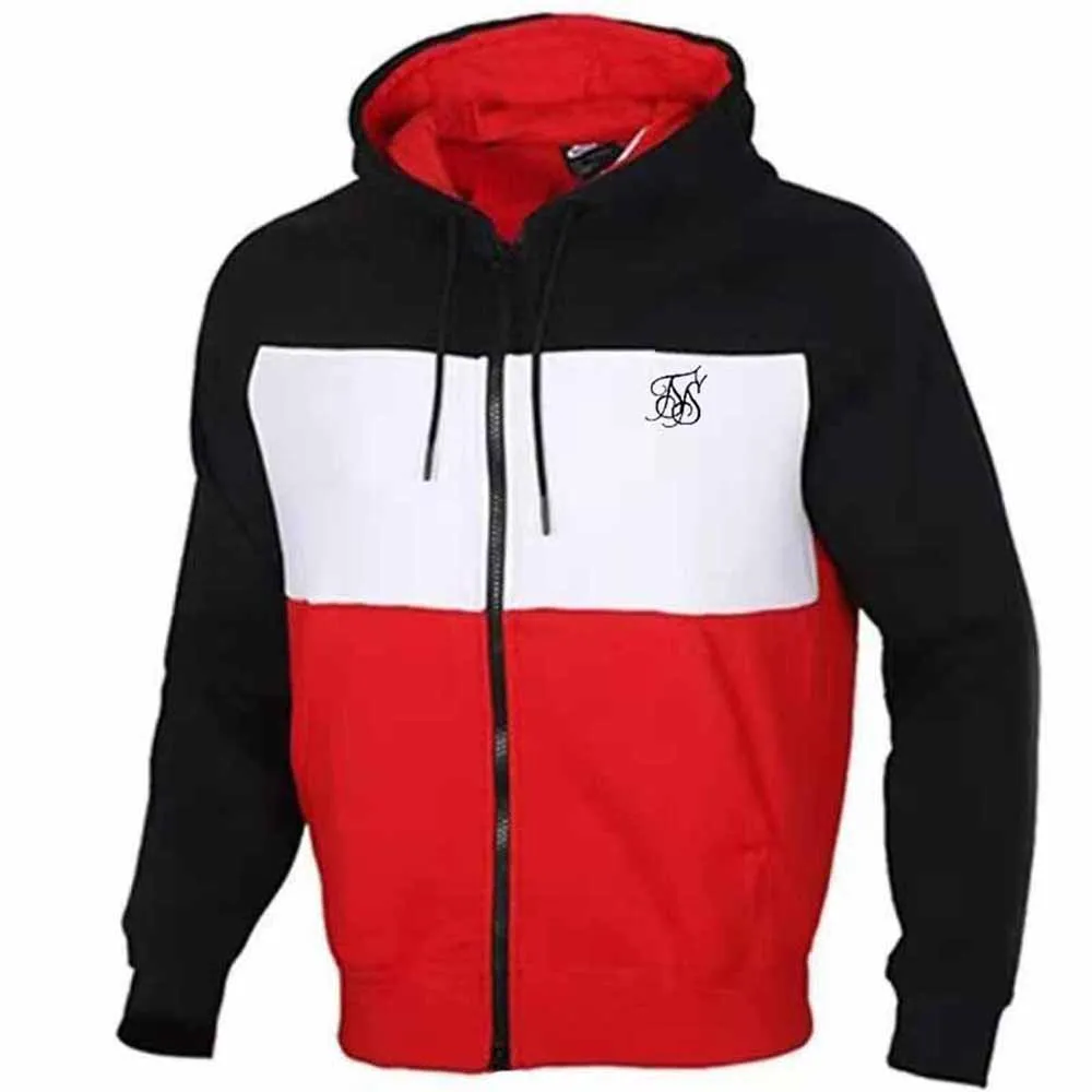 

2020 Autumn and Winter New Trend Men's Stitching Suit Casual Sports Long-Sleeved Trousers Comfortable Fashion Couple Suit