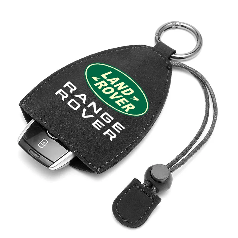 

Car Styling Key Case Cover Bag Wallet Key Rings Holder For Land Rover Range Rover Evoque Defender Discovery Freelander SV SVR Ve