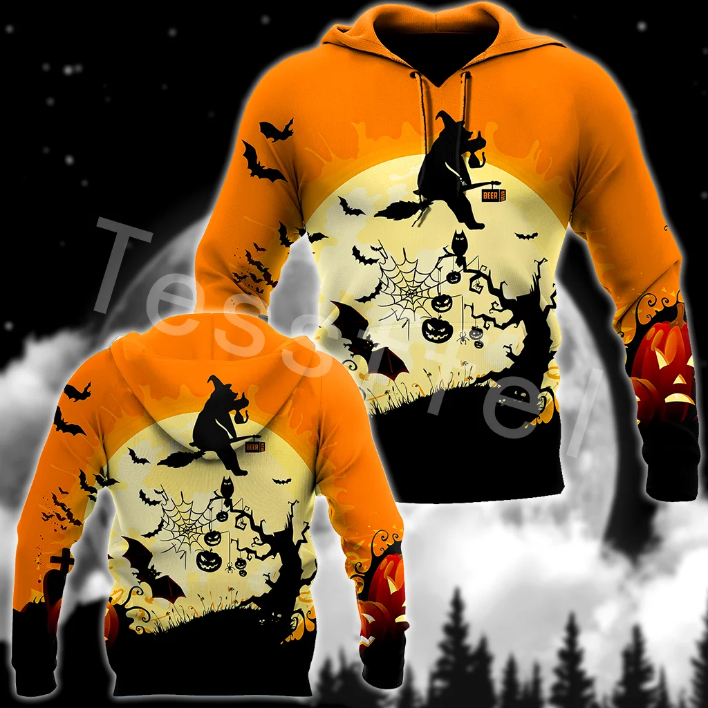 

Tessffel Crazy Amazing Halloween 3D Printed Hoodies Sweatshirts Zip Hooded For Men And Women Casual Streetwear Style-H08