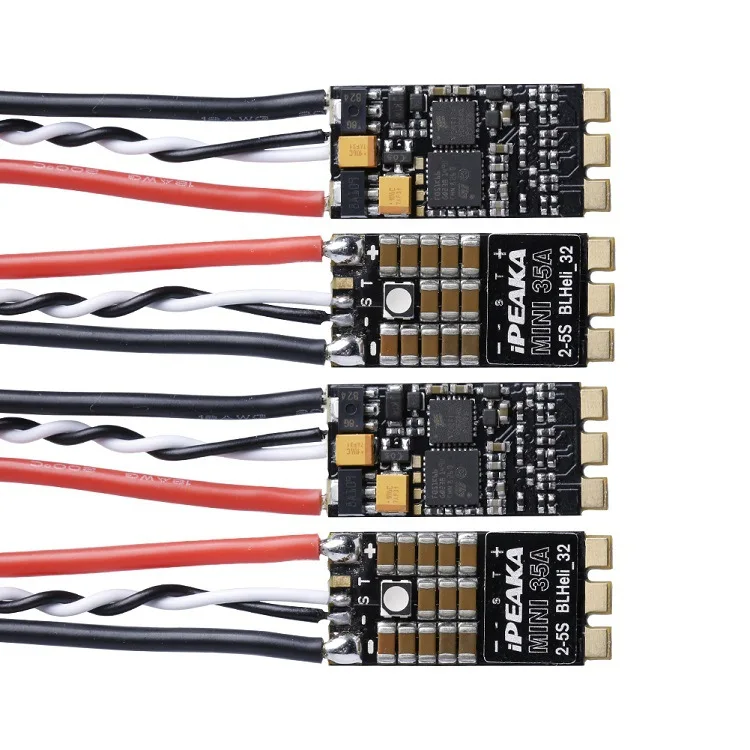 4 шт. iFlight iPeaka Mini 35A BLheli_32 32 бит 2-5S Dshot1200 бесщеточный ESC w/RGB светодиодный с поддержкой