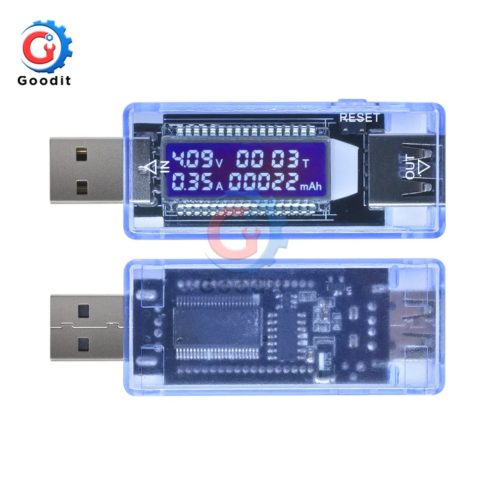 USB батарея тестер Вольтметр power Bank диагностический инструмент напряжение тока доктор зарядное устройство Емкость тестер метр Амперметр цифровой