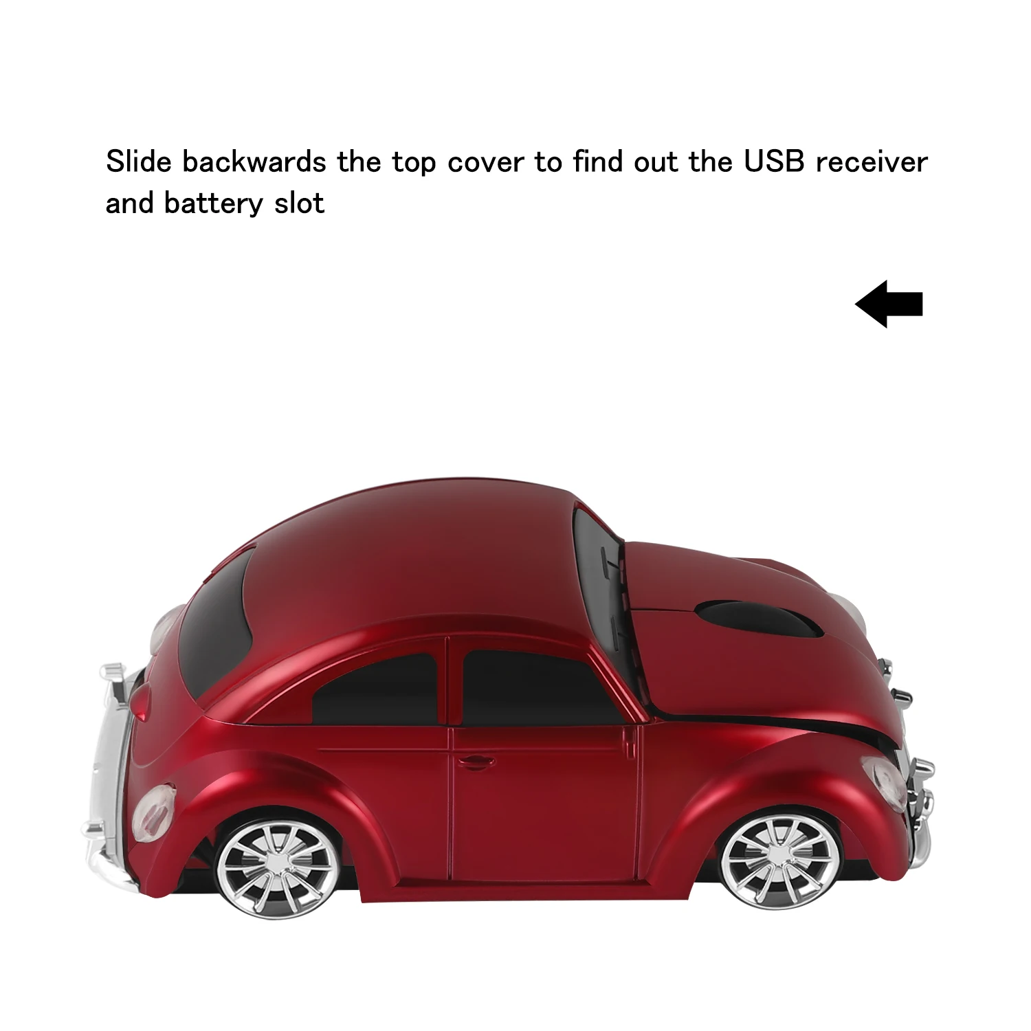 USB Беспроводной Мышь 3D спортивный автомобиль Форма Творческий Игровые мыши