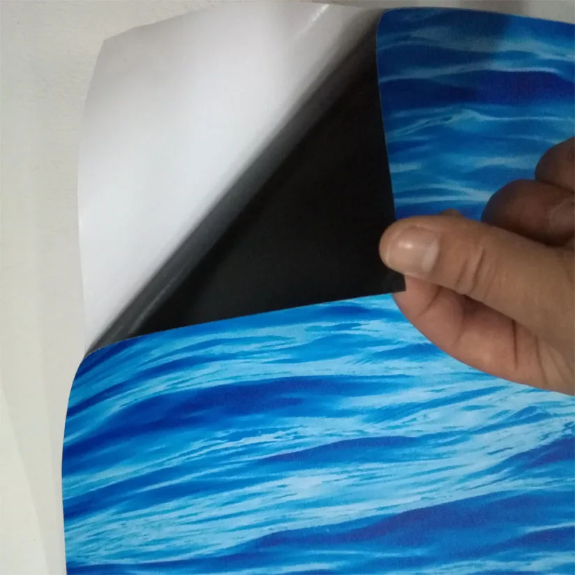 3D обои водопад самоклеящиеся водонепроницаемые напольные 3D-обои из ПВХ с камнями