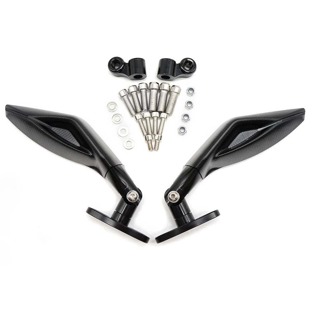 

Motorcycle CNC Aluminum Rear View Rearview Mirrors Side Mirror for KAWASAKI z750 NINJA250 HONDA Honda CBR600RR R1 R6 FZ6 SUZUKI