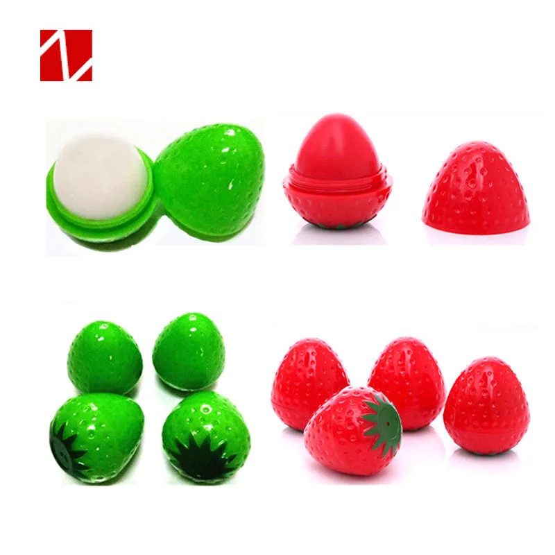 Увлажняющий бальзам для губ с красной и зеленой клубникой | Красота здоровье