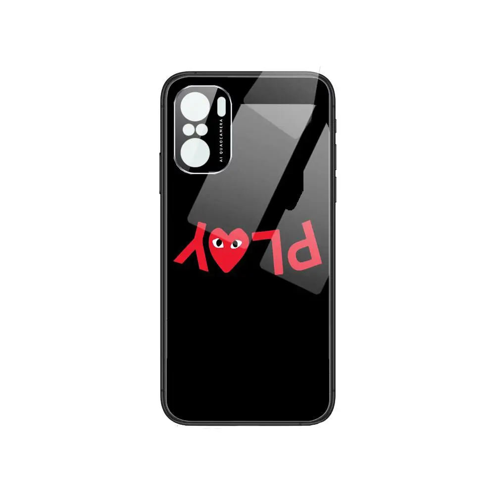 

PLAY Phone Case For POCO F1 F2 F3 Pro X3 M3 9C 10T Lite NFC Anime Black Cover Silicone Back Prett mi 10 ultra covers