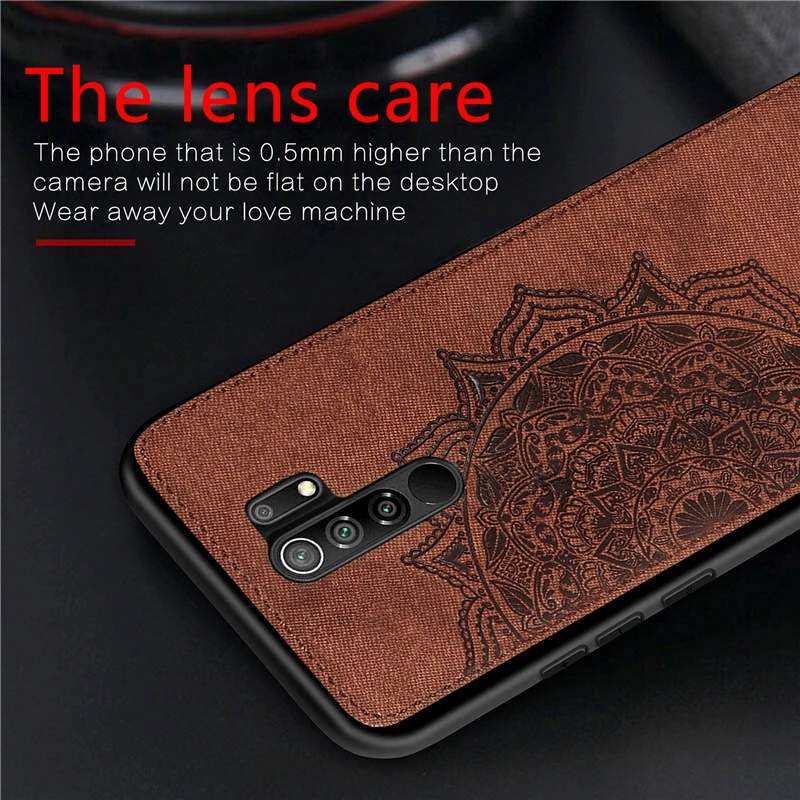 cotton fabric case for xiaomi redmi 9 case magnetic silicon phone case for redmi 9 8 8t 9s 10s 10 pro cover for redmi note 10 5g free global shipping