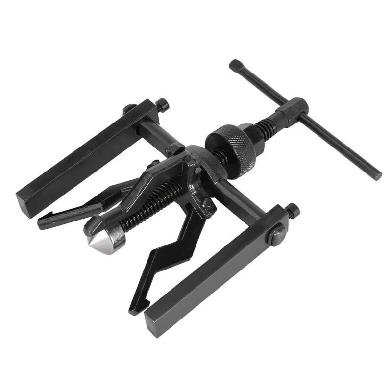 

3-Jaw Car Inner Bearing Puller Gear Extractor Heavy Duty Automotive Machine Tool Kit(Black)