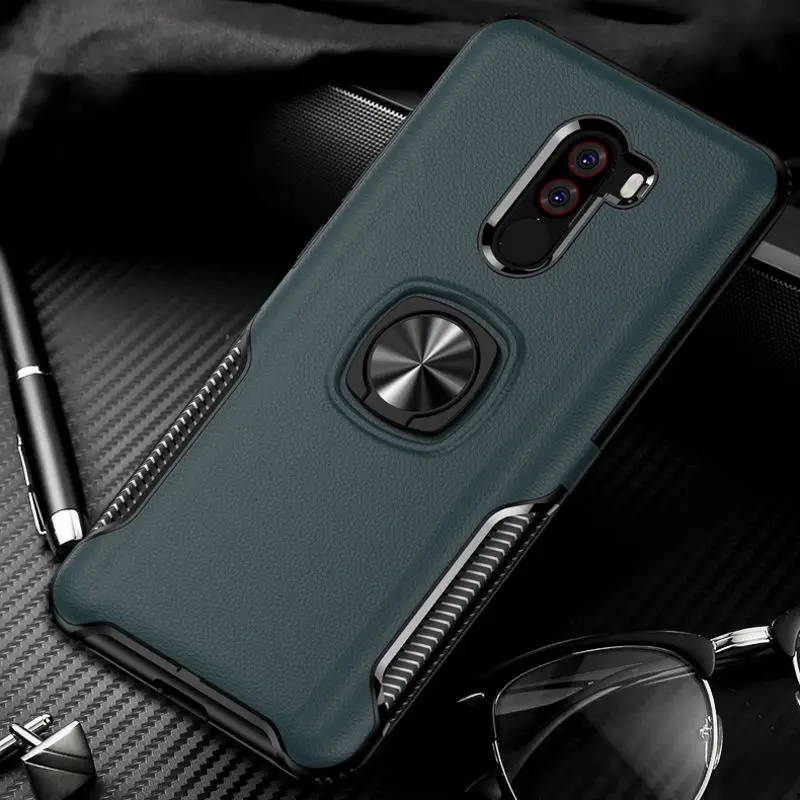 Qing Противоударный защитный чехол для Xiao mi Red mi Note 5 Pro 4 4X Note5 Note4 X чехол с кольцом-держателем для Xiaomi mi 9 8 mi 9 SE A2 Xio mi - Цвет: Qing