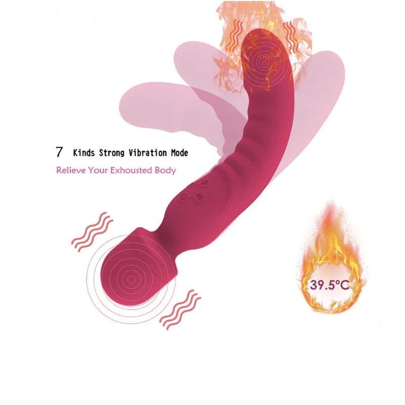 Супер мощная многоскоростная Водонепроницаемая палочка для точки G AV