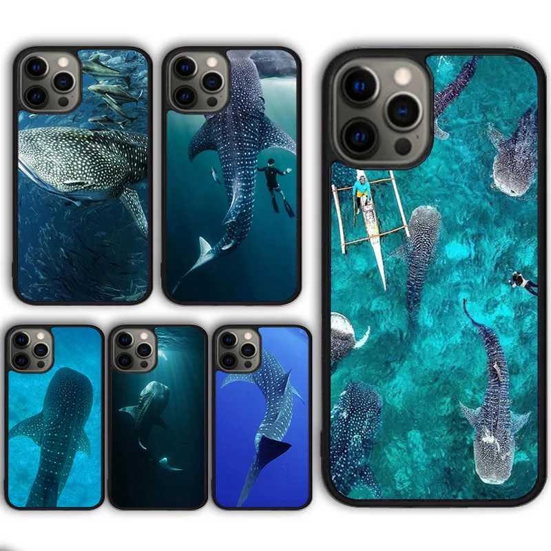 Чехол для телефона с изображением морских КИТ акулы iPhone 13 11 12 Mini Pro Max X XR XS 6 7 8 Plus