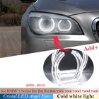 Для BMW 7 серии F01 F02 F03 F04 740i 750i 760i 730d 740d 2008  2012 DTM Стиль Кристалл светодиодный ангельские глазки гало кольца ксеноновые фары