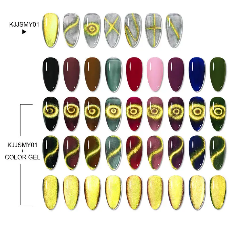 Гель-лак для ногтей кошачий глаз 10 мл | Красота и здоровье