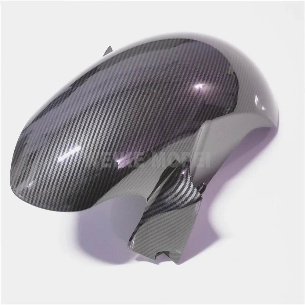 

For YAMAHA YZF600 R6 2014 20015 2016 Tire Front Fender Mudguard ABS Plastic Carbon Fiber Painted