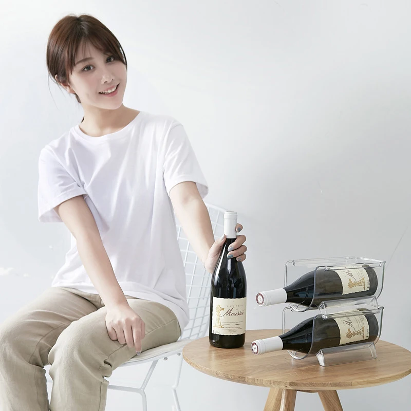 1/2/4 шт. стойка для холодильника винных бутылок универсальный держатель