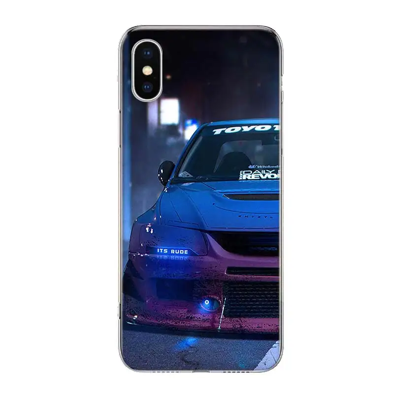 Популярный Спортивный автомобильный JDM японский чехол для телефона Apple iphone 12 Mini 11