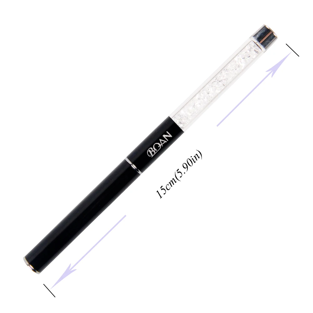 Кисти акриловые для нейл арта 10 шт./лот|brush diamond|acrylic brushkolinsky acrylic brush |