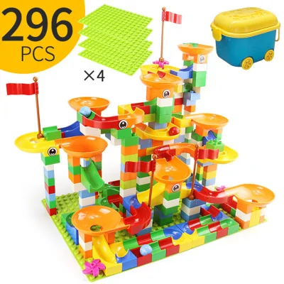 Детский конструктор гоночная трасса совместимый с Duploed|Блочные конструкторы| |