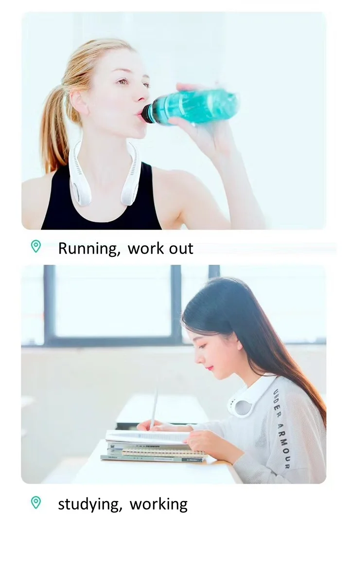 2020 мини USB портативный вентилятор с перезаряжаемой батареей бесшумный