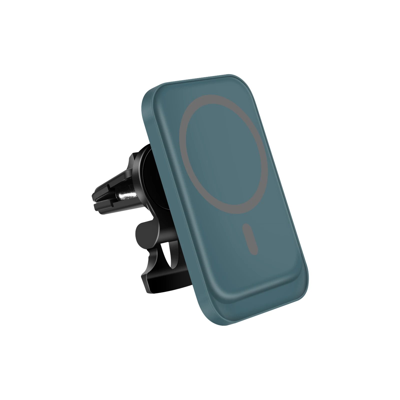 

15W Car Wireless Charger Holder Magnetic Suction Universal Portable Easy Install Zinc Alloy Accessories With Clip For IPhone 12