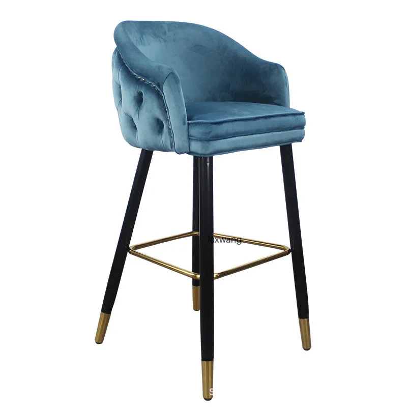 

Индивидуальные барные стулья, современное минималистичное дизайнерское кресло, роскошные барные стулья для отдыха, скандинавский высокий ...