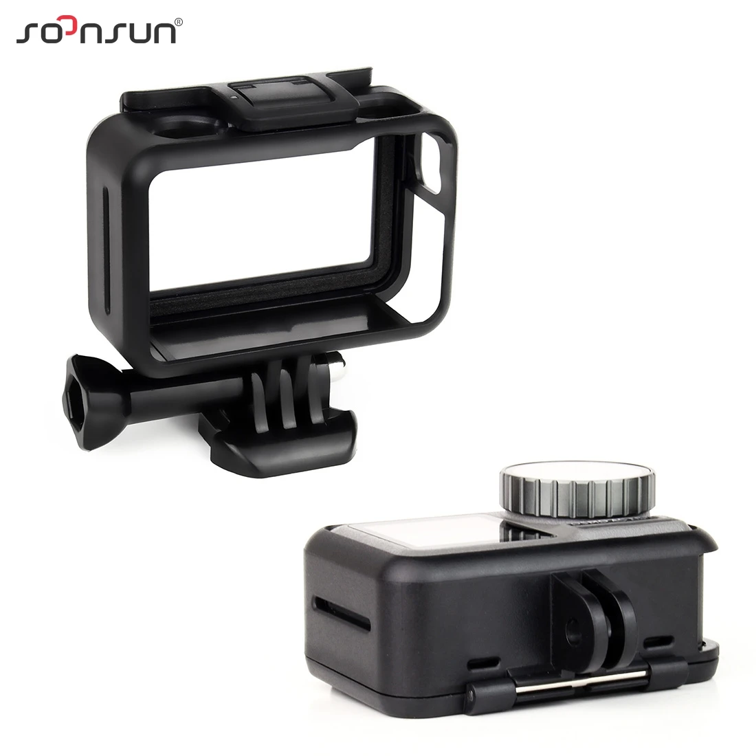 SOONSUN защитная рамка Корпус чехол + Защитная пленка для экрана крышка объектива
