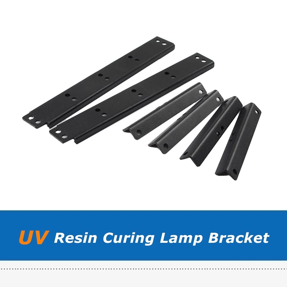 full set metal fix bracket holder for uv light lamp to cure resin printing models sla dlp 3d printer parts free global shipping