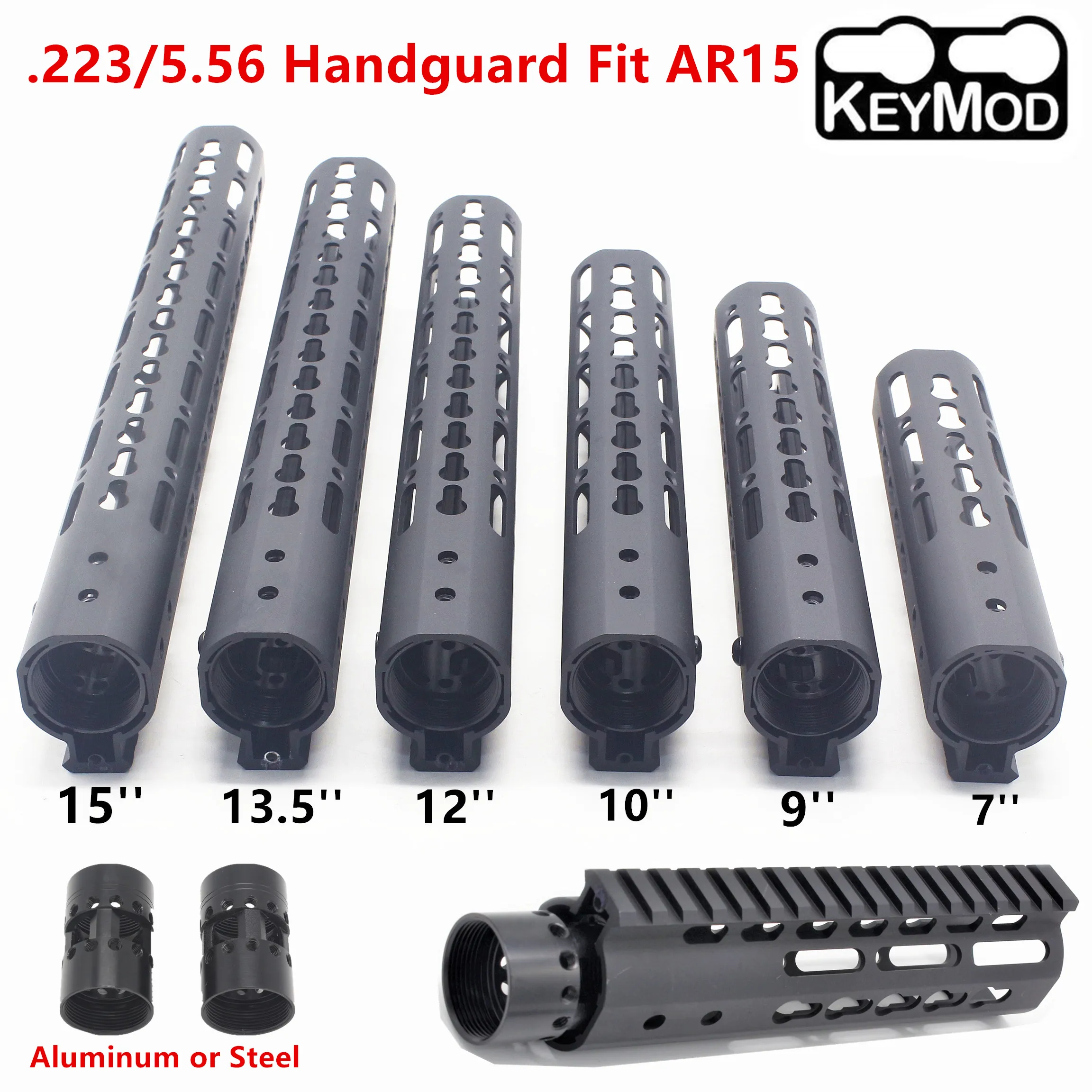 Для активного отдыха 8 AR 15 M4 M16 NSR Keymod Handguard свободном с креплением для протектор