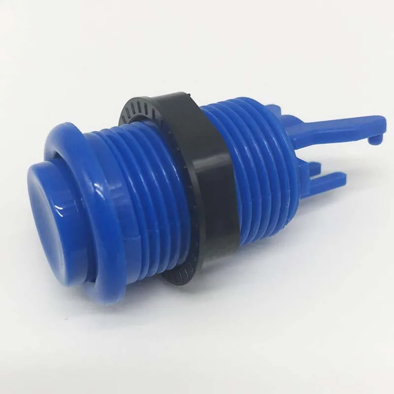 20шт аркадная Кнопка фиолетовая Happ американский стиль Длинная с переключателем