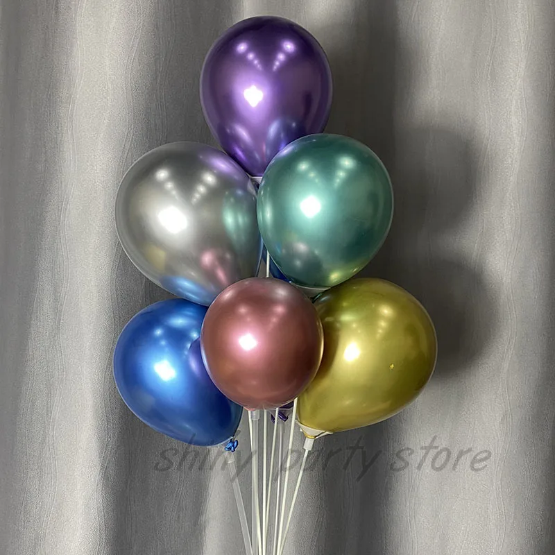 

5/12/10/18inch Metal Balloons Birthday Wedding Festival Party Decoration Anniversaire Gender Baby Shower Balons Accessories