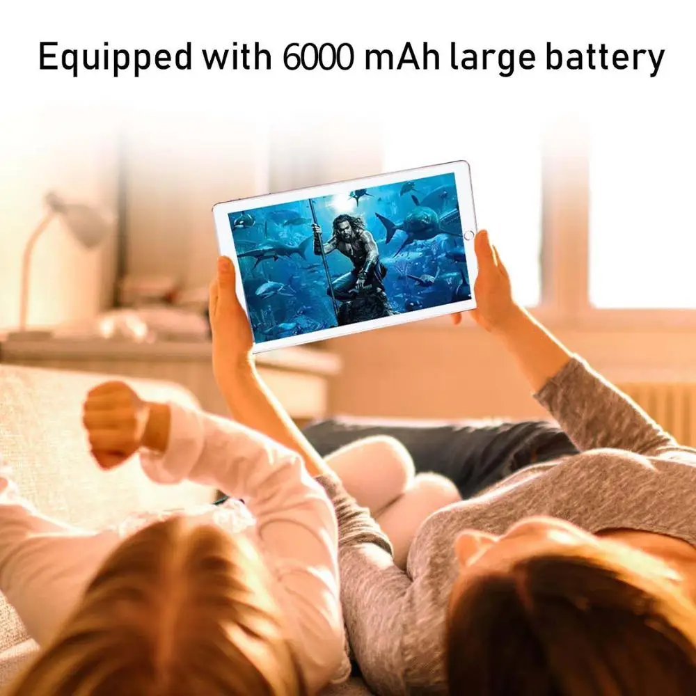 

NEW 10.1 Inch Android Tablet PC 10 Core 1280*800 Android 6GB RAM 128GB ROM IPS Dual SIM 4G Phone Call Tab Phone Pc Tablets