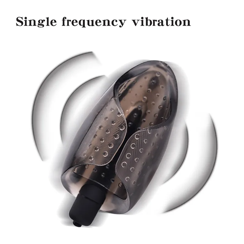 Товары для взрослых вибрационная насадка пениса в форме пули устройство