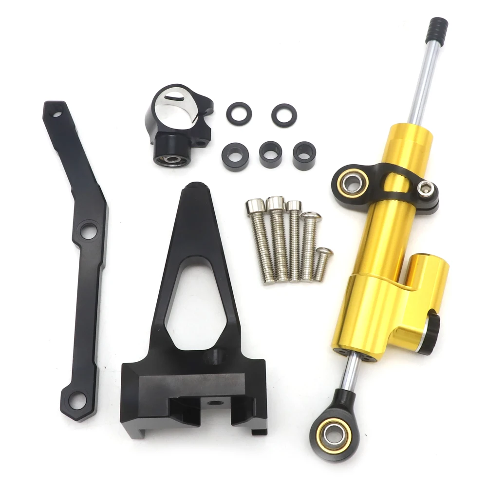 Комплект крепления рулевого демпфера стабилизатора YAMAHA MT-09 MT09 MT 09 2014 2015 2016 2017 с линейным обратным контролем безопасности.