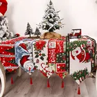 Новогодний подарок 2022, Рождественская настольная дорожка, Рождественское украшение для дома, посуда, Рождественское украшение 2021, Рождественское украшение