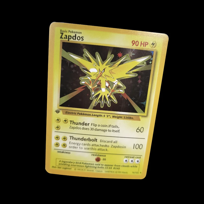 10 шт./компл. 1996 первое издание сделай сам Покемон карточка Charizard blastise Venusaur Боевая