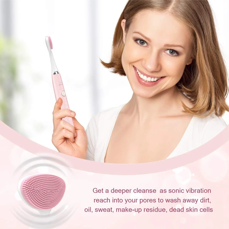

For Xiaomi SOOCAS X3 X5 Sonic Electric Toothbrush Head SOOCARE Electric Facial Cleansing Brush Heads Massage Brush