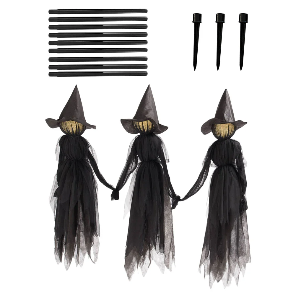 

1Set Garden Stake Light Simulated Witch Lamp Party Props