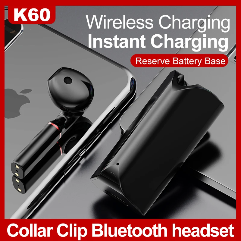 K60 Mini business Earphone Wireless Fone Bluetooth For Phone Android Earphones With Microphone Hands Free Headset | Электроника