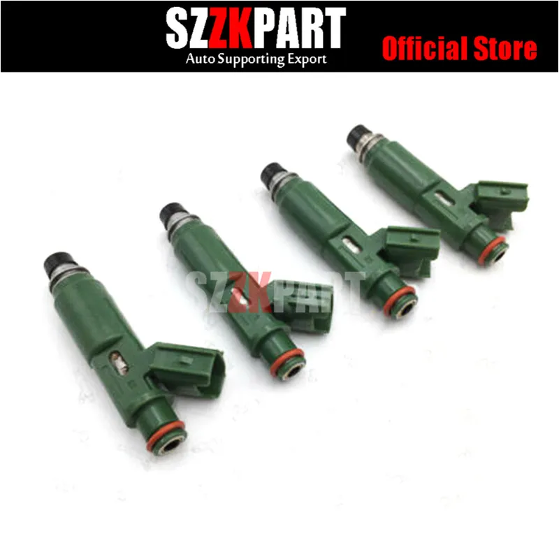 

4/Set New Original 23250-22040 23209-22040 23250-0D040 23209-0D040 Fuel Injectors Nozzle for Toyota Corolla Celica Matrix