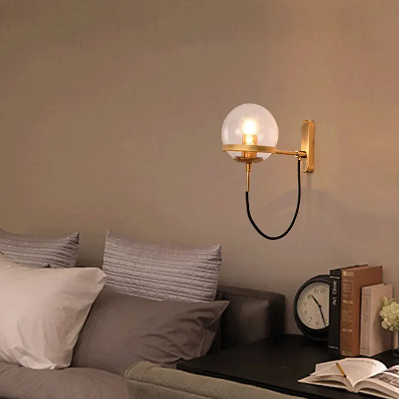 Nordic simplicity LED 5W wall light kitchen dining room bed bedside foyer study balcony aisle Stair Light Wall Lamp | Лампы и