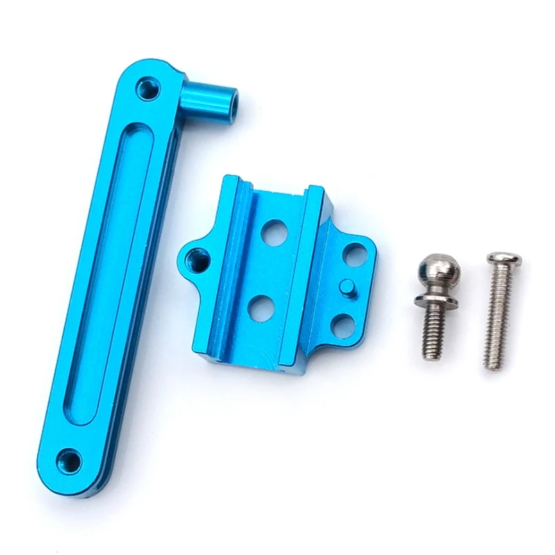 For Wltoys 12428 12423 Feiyue FY-03 RC Car Upgrade Metal Parts 12428-0010 Steering Connecting Piece Positioning Seat | Игрушки и хобби