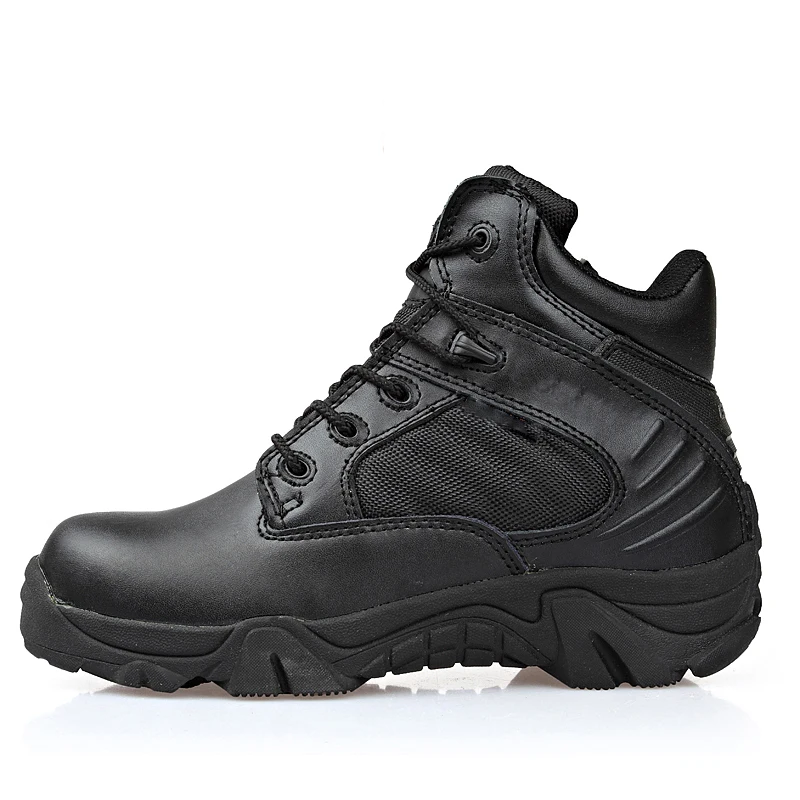 

Outdoor Military Men Hiking Shoes Mountanting Fishing Trekking Camping Hunting Boot Non-slip Wearable Size 39-47 2021 Army Boots