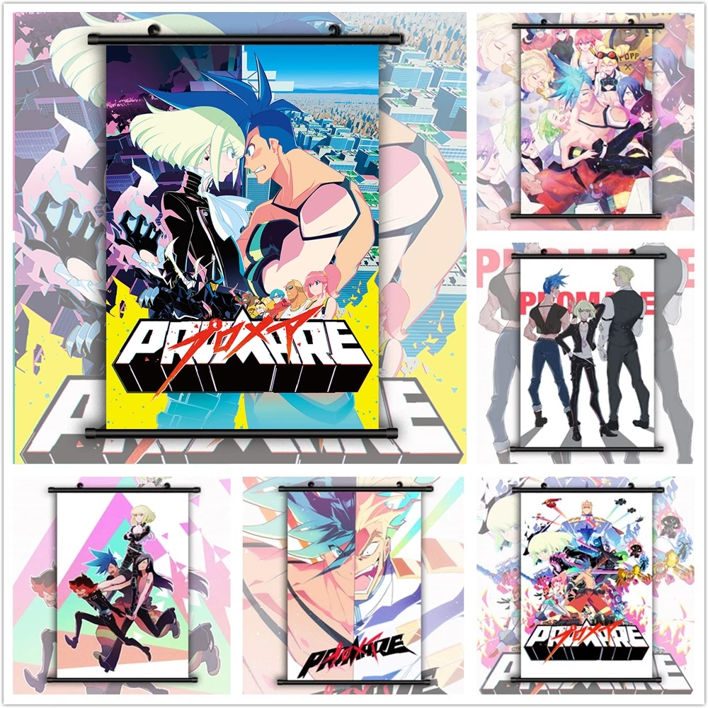 

Promare Galo Lio Kray Lucia Anime Manga HD Print Wall Poster Scroll