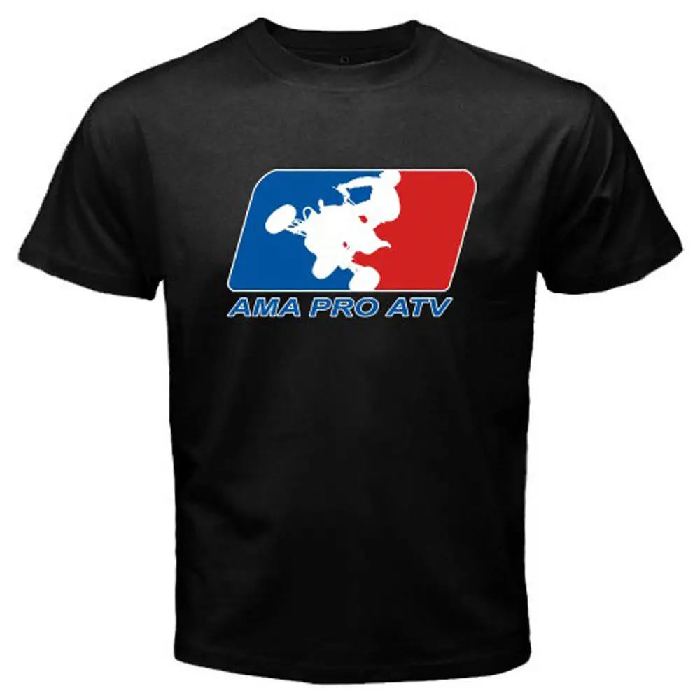 Новый AMA PRO ATV гоночный логотип мужская Черная Футболка размер s M L XL 2XL 3XL Мужская