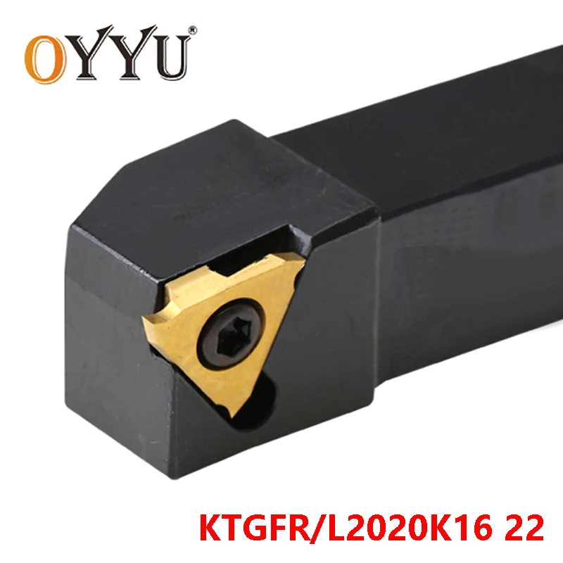 

Oyu KTGFR2020K16 ktgfl20k16 KTGR2020K22 KTGL2020K22 держатель токарного станка KTGFR KTGFL 2020 внешний резак для канавок с ЧПУ