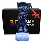 ABS сенсорный мультфильм ночной светильник в стиле детектива Конана LED Дека лампа детский спальный светильник s творческие подарки на день рождения Рождество