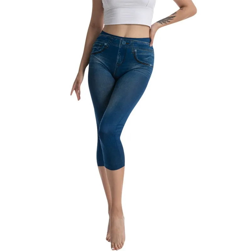 

2021 Calf-length Pants For Women Seamless Shorts Women High Waist Energy Push Up Hip Pants Workout Gym Fitness Sport Leggings